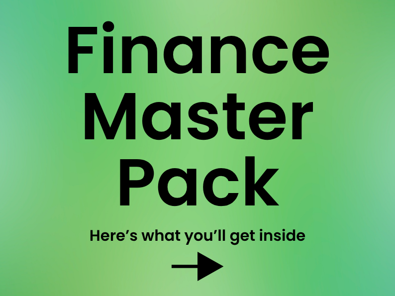 Finance Master Pack