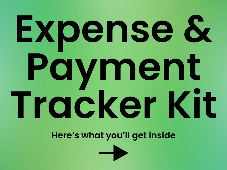 Expense & Payment Tracker Kit