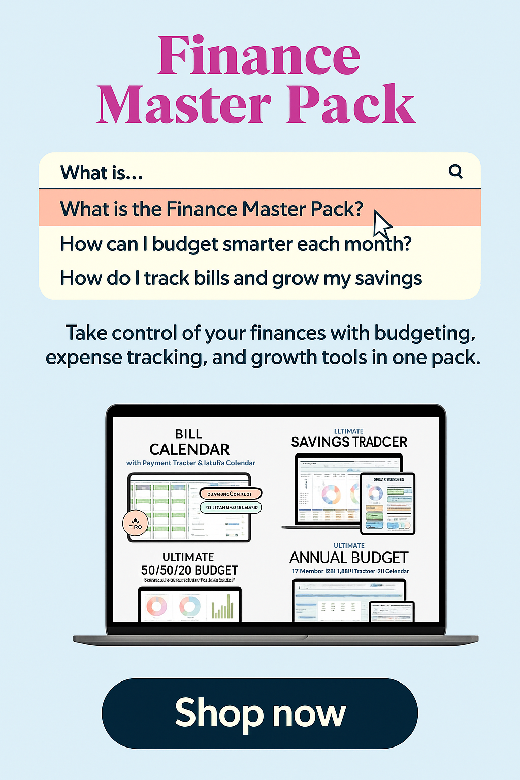 Finance Master Pack