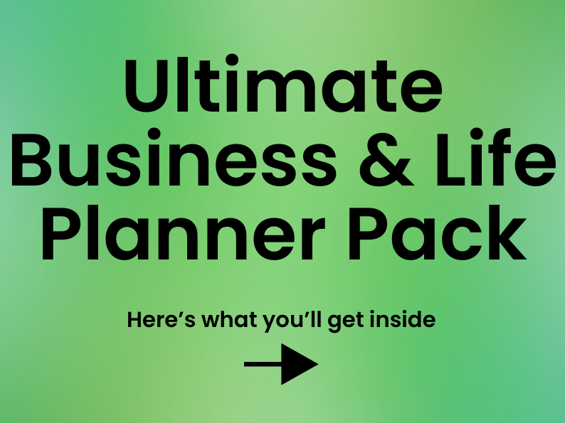 Business & Life Planner Pack